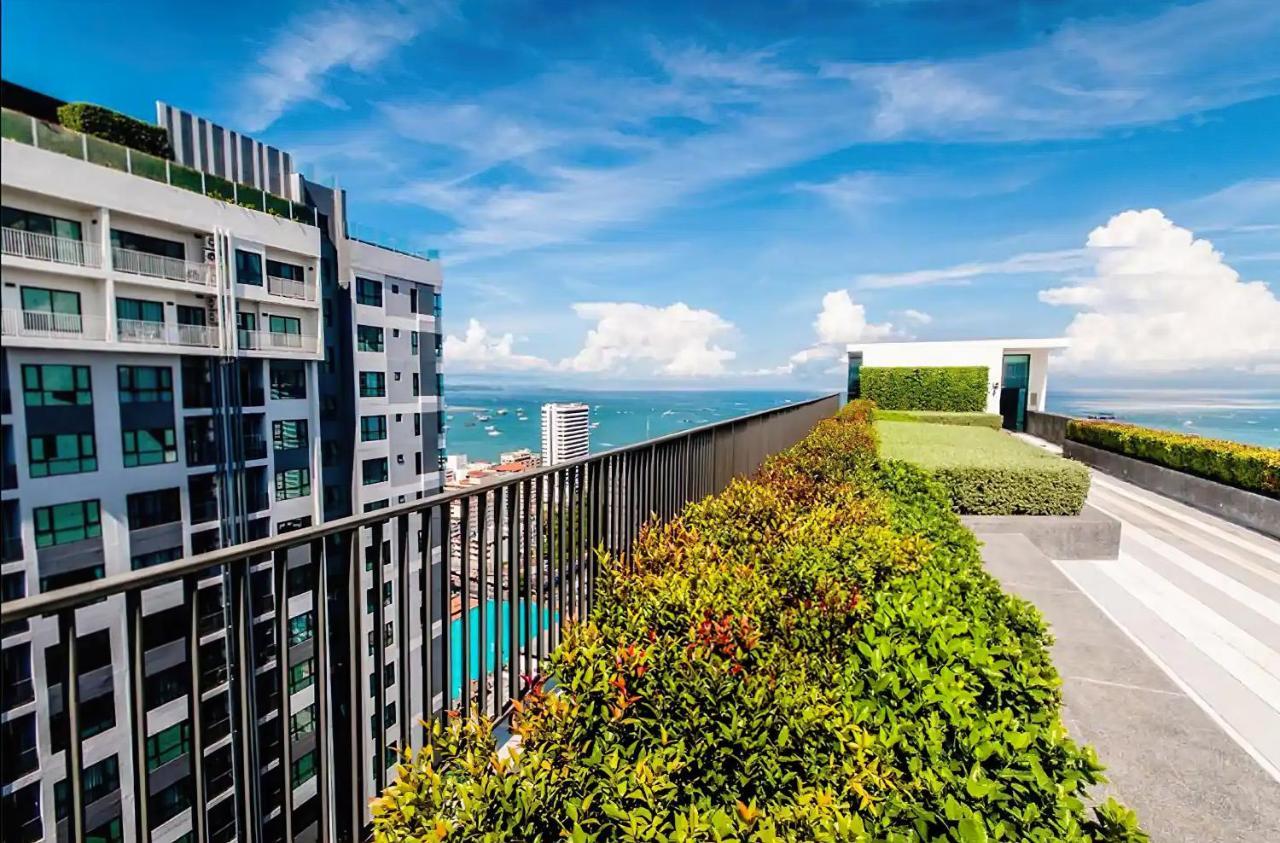 Great Location With Infinity Pool - Central Pattaya Apartment Luaran gambar