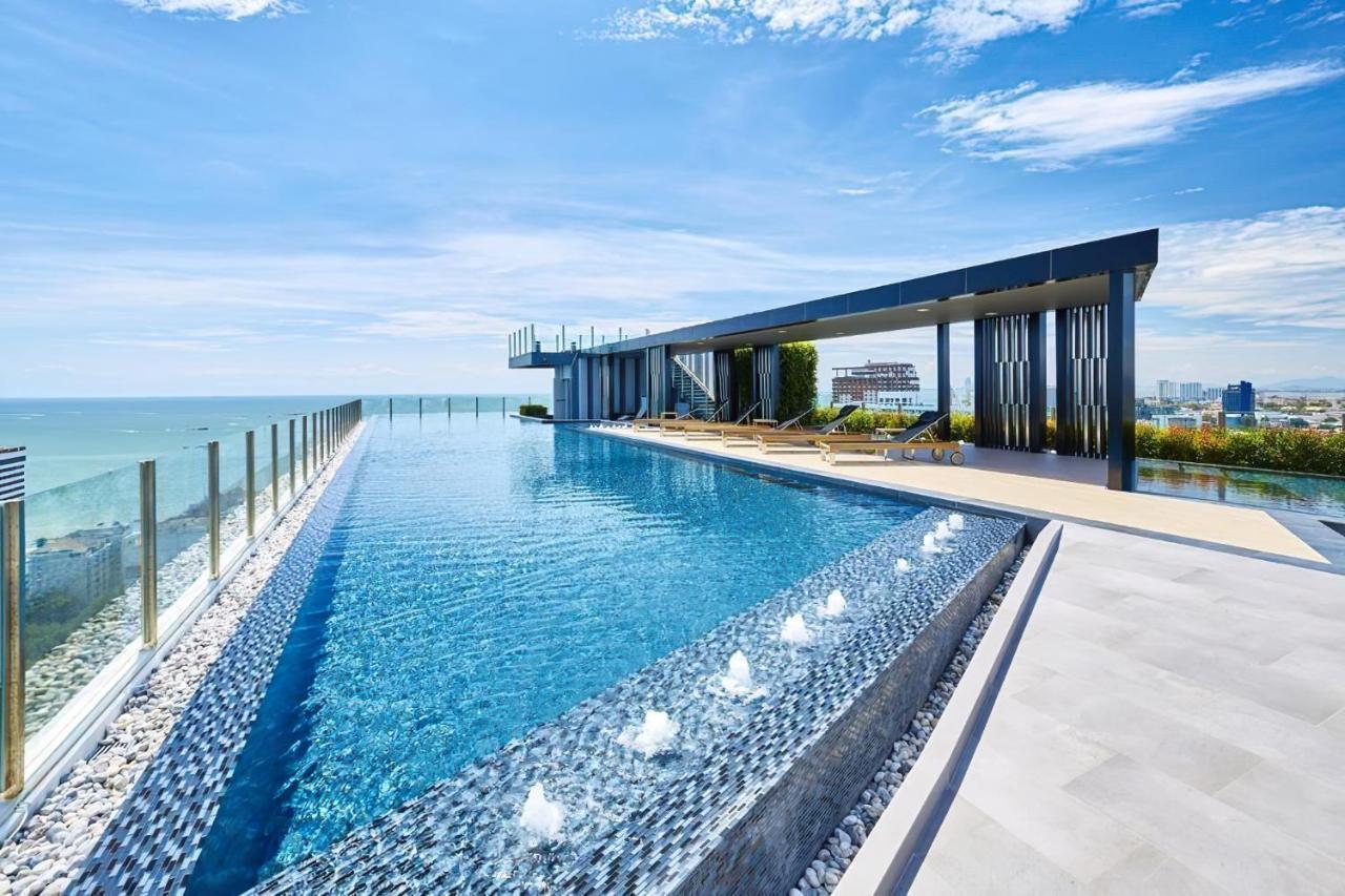 Great Location With Infinity Pool - Central Pattaya Apartment Luaran gambar