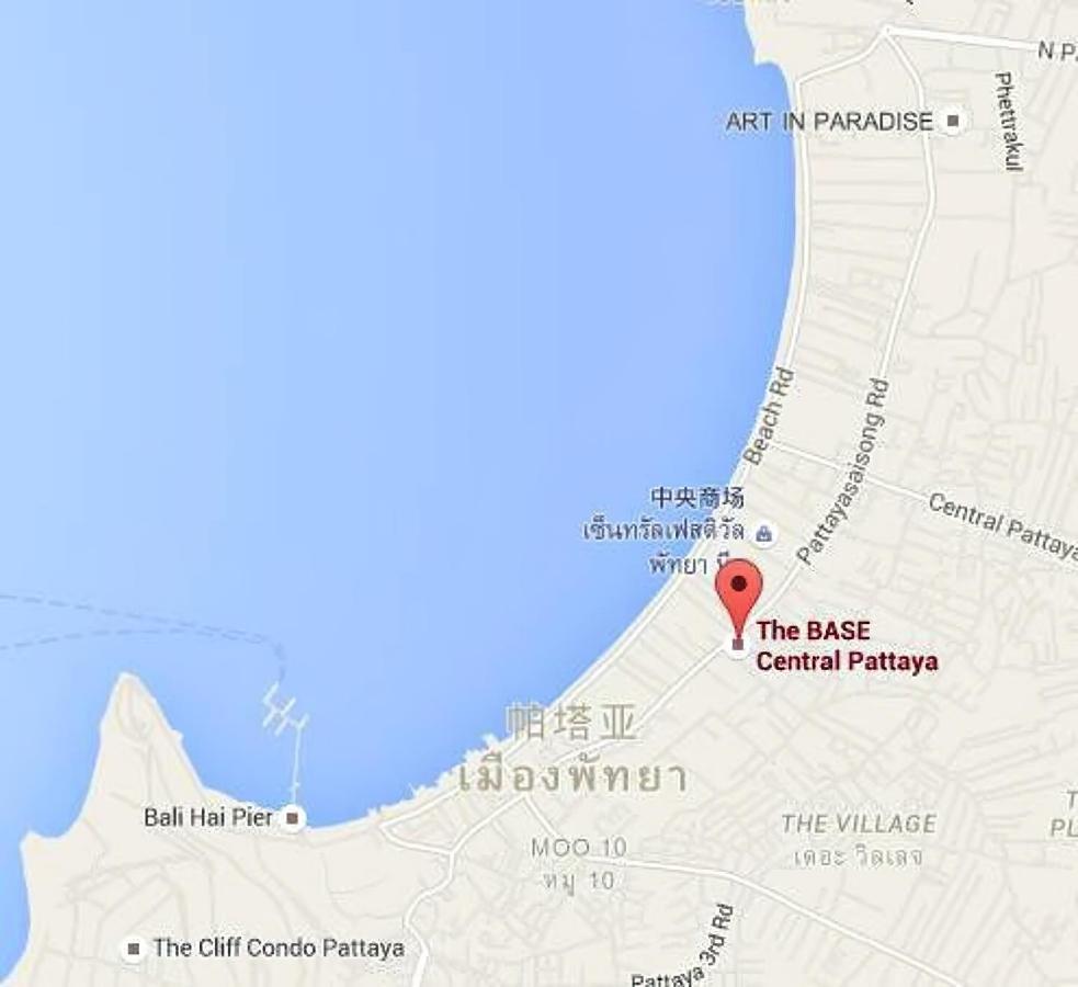 Great Location With Infinity Pool - Central Pattaya Apartment Luaran gambar
