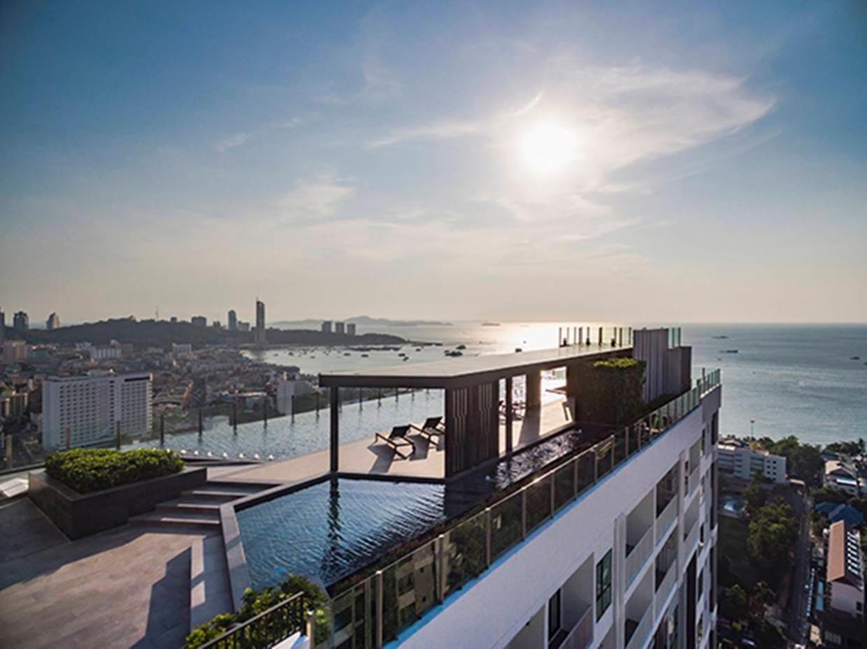 Great Location With Infinity Pool - Central Pattaya Apartment Luaran gambar